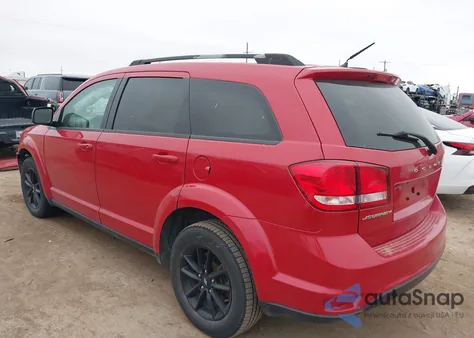 2019 Dodge Journey Se из США, поврежденный, VIN 3C4PDCBB3KT798566